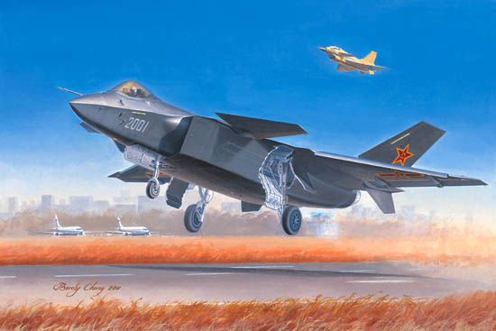 Trumpeter 1/72 Chinese J-20 Fighter