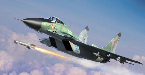 Trumpeter 1/72 MIG-29C Fulcrum (Izdeliye 9.13) - Click Image to Close