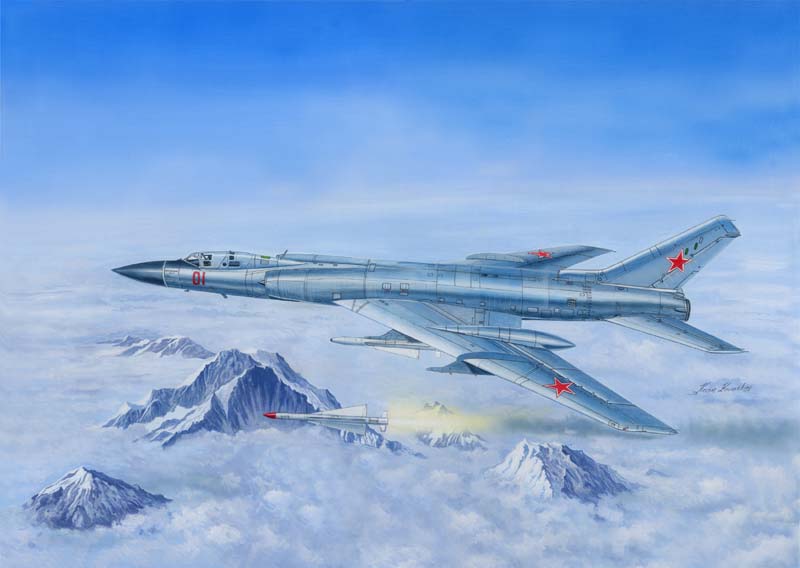 Trumpeter 1/72 Tu-128M Fiddler - Click Image to Close