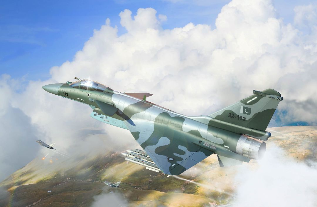 Trumpeter 1/72 PAF J-10CE Multi-Role Fighter & IAF Rafale