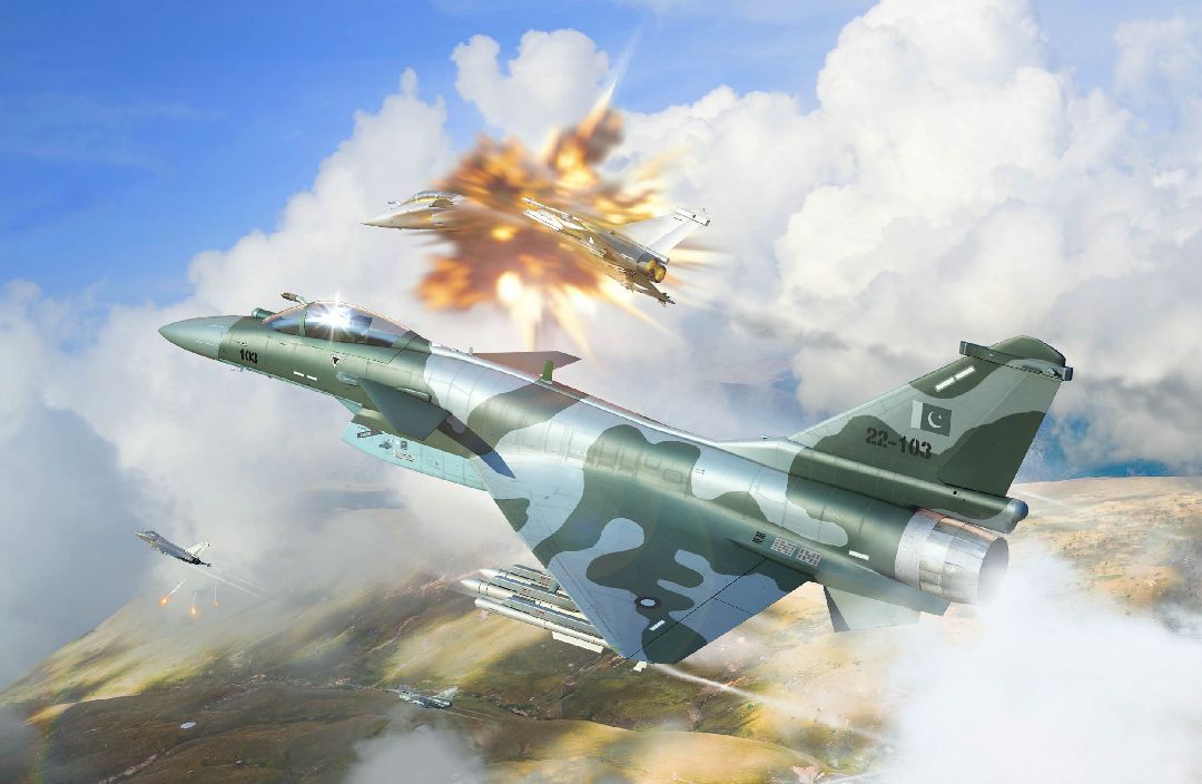 Trumpeter 1/72 PAF J-10CE Multi-Role Fighter & IAF Rafale