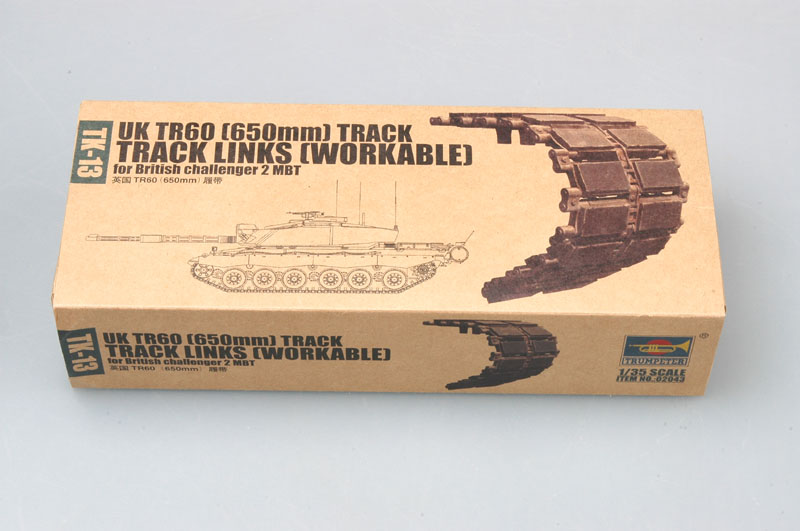 Trumpeter 1/35 UK TR60 (650mm) track for British challenger 2 MB