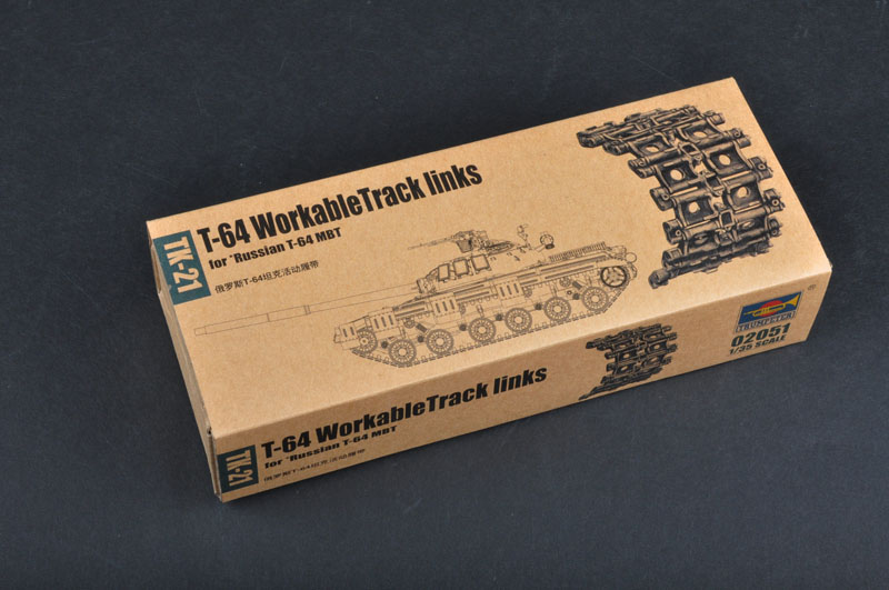 Trumpeter 1/35 T-64 Track links