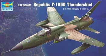 Trumpeter 1/32 U. S. Republic F-105D Thunderchief