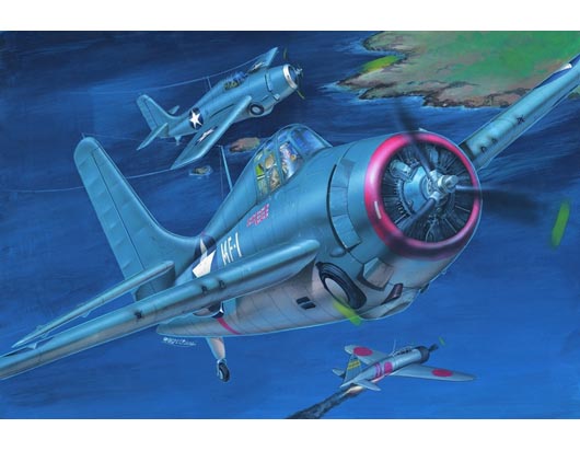 Trumpeter 1/32 Grumman F4F- 3 "Wildcat" (late)