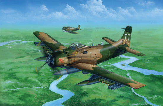 Trumpeter 1/32 A-1J AD-7 Skyraider