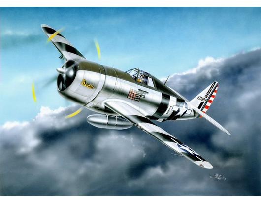 Trumpeter 1/32 P-47D "Razorback" Fighter - Click Image to Close