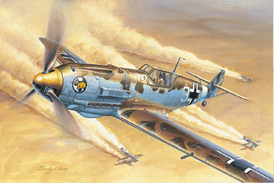 Trumpeter 1/32 Messerschmitt Bf 109E-4/Trop