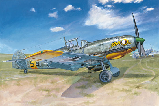 Trumpeter 1/32 Messerschmitt Bf 109E-7