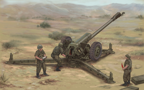 Trumpeter 1/35 Soviet D30 122mm Howitzer - Late Version
