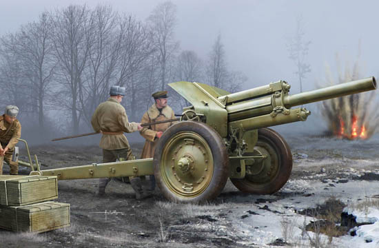 Trumpeter 1/35 Soviet 122mm Howitzer 1938 M-30 Early Version