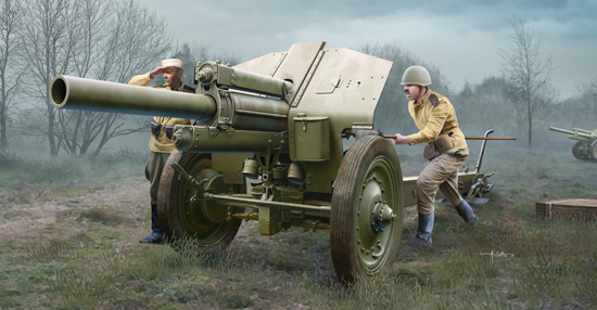 Trumpeter 1/35 Soviet 122mm Howitzer 1938 M-30Late Version
