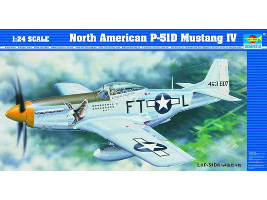 Trumpeter 1/24 North American P-51D Mustang IV - Click Image to Close