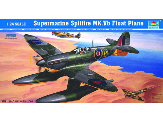 Trumpeter 1/24 Supermarine Spitfire MK.Vb Floatplane - Click Image to Close