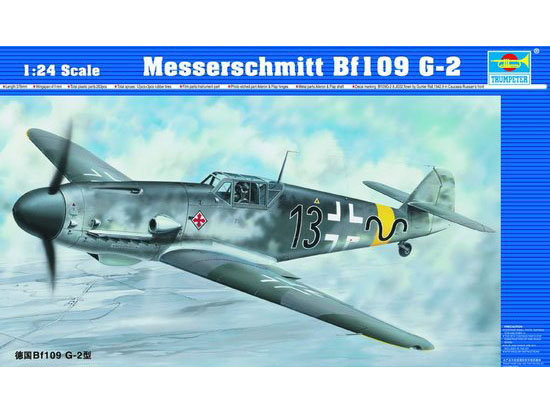 Trumpeter 1/24 Messerschmitt Bf109 G-2 - Click Image to Close