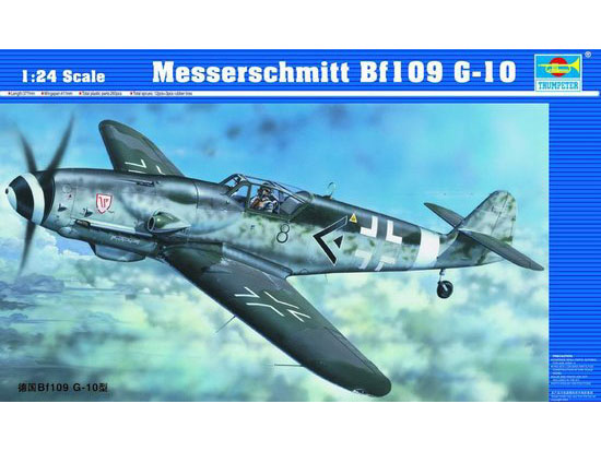 Trumpeter 1/24 Messerschmitt Bf109 G-10 - Click Image to Close