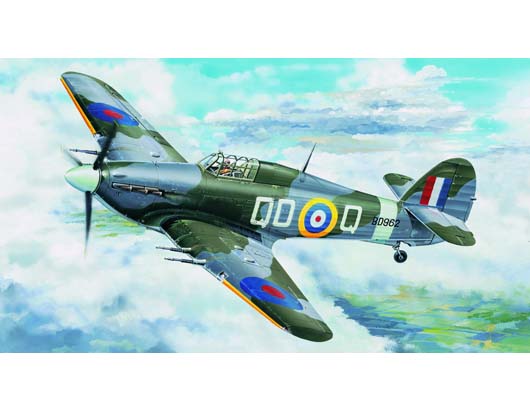 Trumpeter 1/24 "Hurricane" Mk. IIC