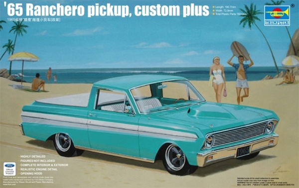 Trumpeter 1/25 1965 Ranchero pickup, custom plus