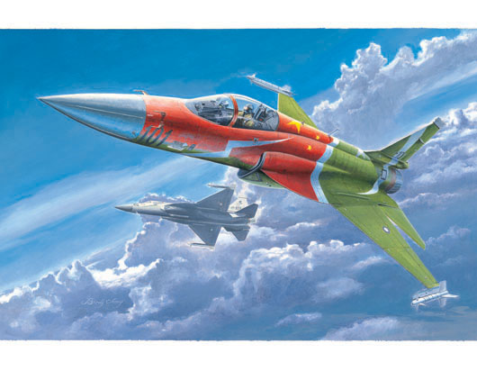Trumpeter 1/48 PLAAF FC-1 Fierce Dragon (Pakistani JF-17 Thunder