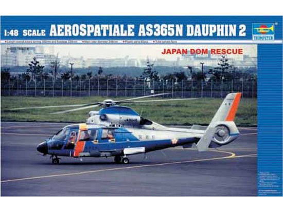 Trumpeter 1/48 Helicopter- (JPN)As365n Dauphin 2