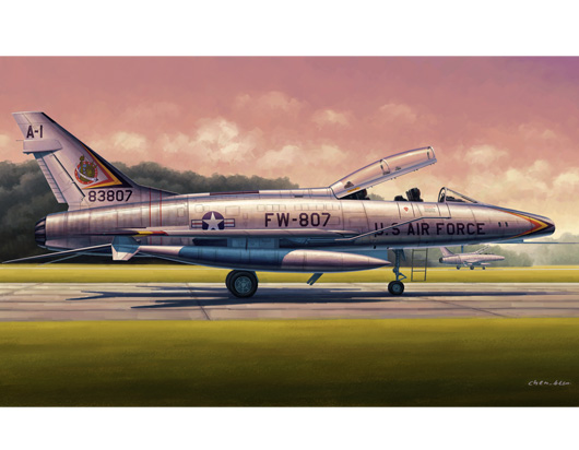 Trumpeter 1/48 F-100F Super Sabre