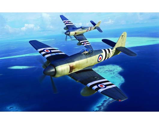 Trumpeter 1/48 Hawker Sea Fury FB.11