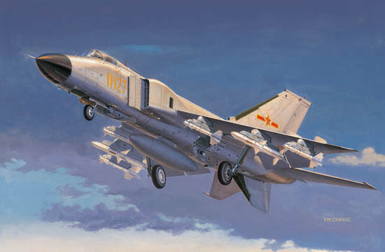 Trumpeter 1/48 Chinese J-8IIF fighter