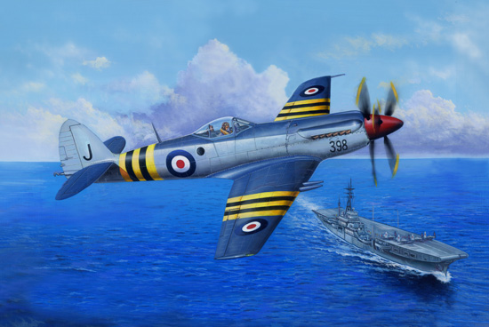 Trumpeter 1/48 Supermarine Seafang F.MK.32 Fighter