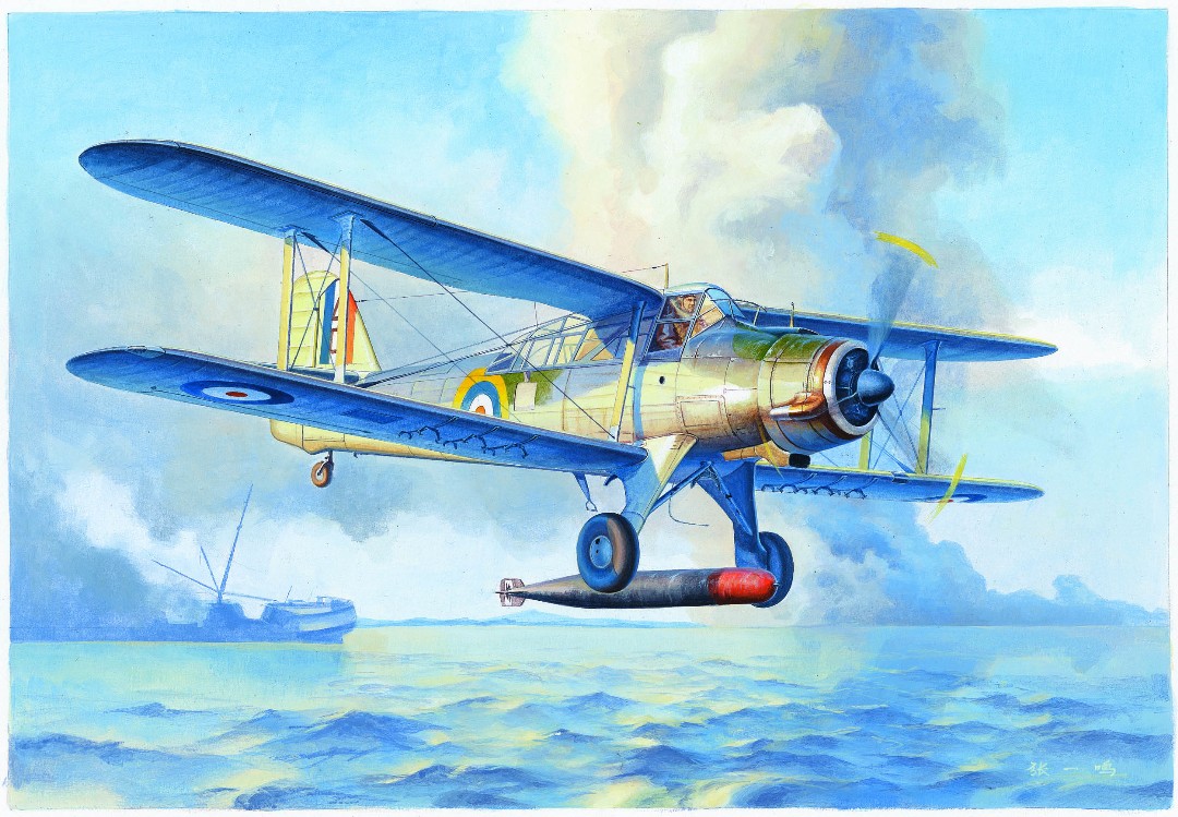 Trumpeter 1/48 Fairey Albacore Torpedo Bomber - Click Image to Close