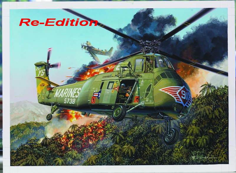 Trumpeter 1/48 H-34 US MARINES - Re-Edition
