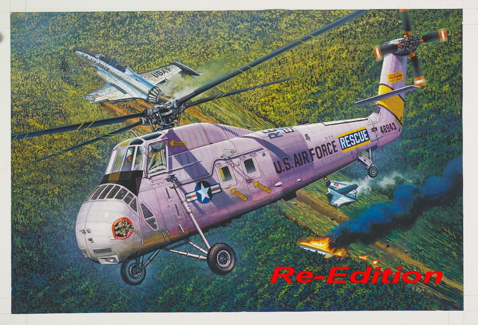 Trumpeter 1/48 HH-34J USAF Combat Rescue - Re-Edition