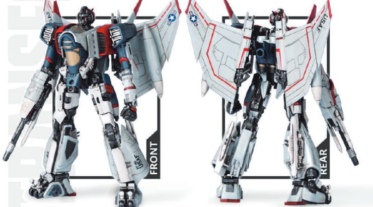Trumpeter Transformers 6 Blitzwing Robot Model