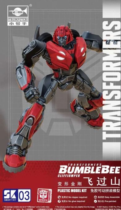 Trumpeter Transformers 6 Cliffjumper Robot Model