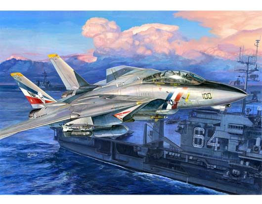 Trumpeter 1/32 F-14D Super Tomcat - Click Image to Close