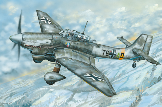 Trumpeter 1/32 Junkers Ju-87D Stuka - Click Image to Close