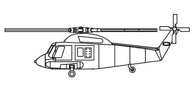 Trumpter 1/700 SH-2 Seasprite