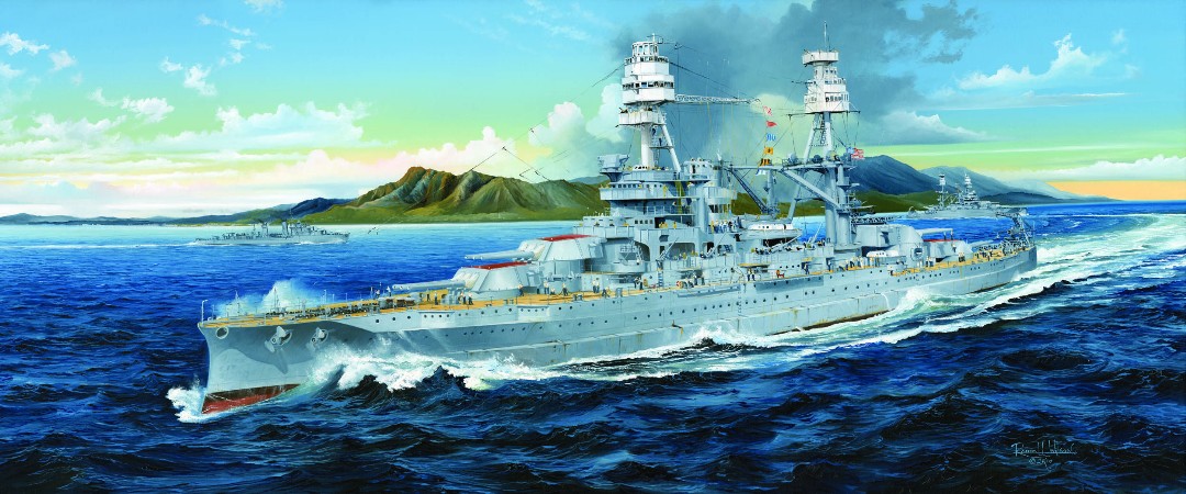 Trumpeter 1/200 USS Arizona BB-39 1941 - Click Image to Close