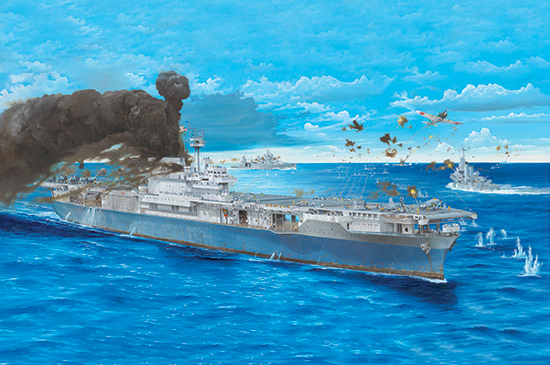 Trumpeter 1/200 Yorktown CV-5 - Click Image to Close