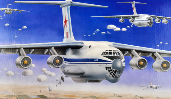 Trumpeter 1/144 Ilyushin IL-76 transport