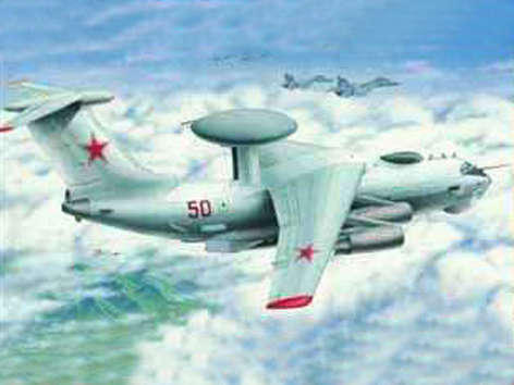 Trumpeter 1/144 Ilyushin A-50 Mainstay - Click Image to Close