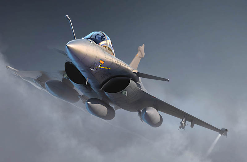 Trumpeter 1/144 French Rafale C - Click Image to Close