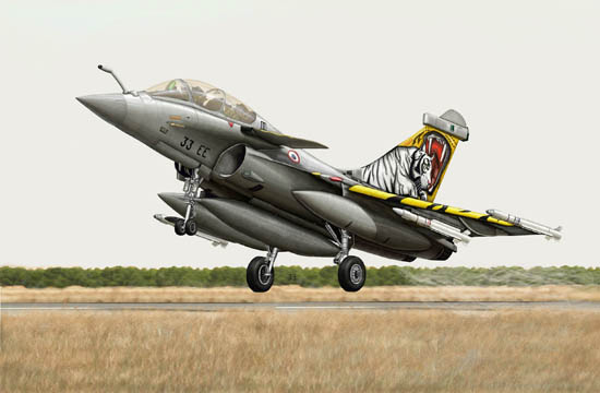 Trumpeter 1/144 French Rafale B - Click Image to Close