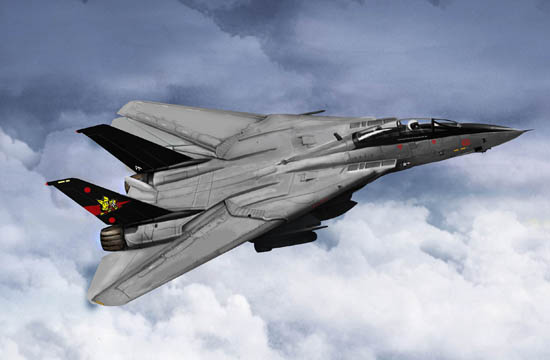 Trumpeter 1/144 F-14B Tomcat