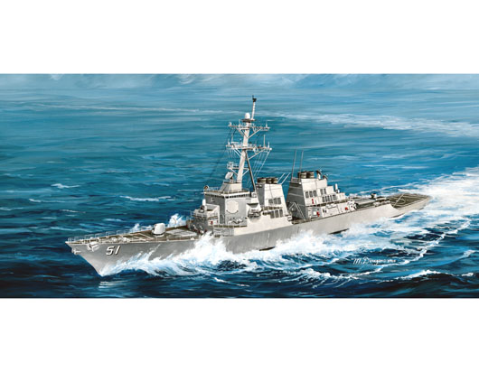 Trumpeter 1/350 USS Arleigh Burke DDG-51