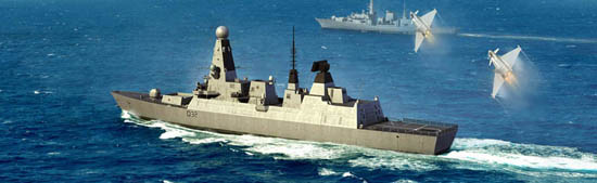 Trumpeter 1/350 HMS Type 45 Destroyer