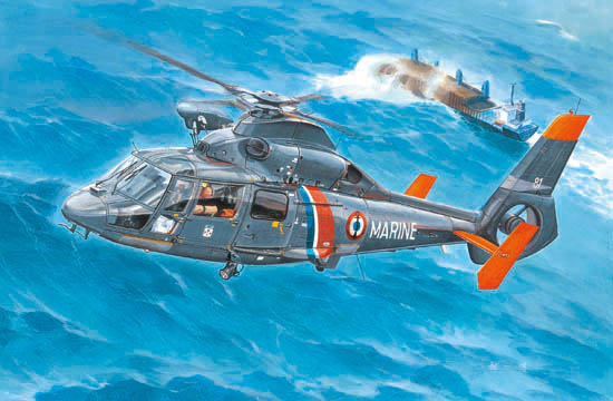 Trumpeter 1/35 Helicopter - AS365N2 Dolphin 2