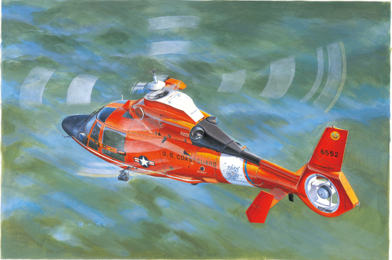 Trumpeter 1/35 US Coast Guard HH-65C Dolphin Helicopter