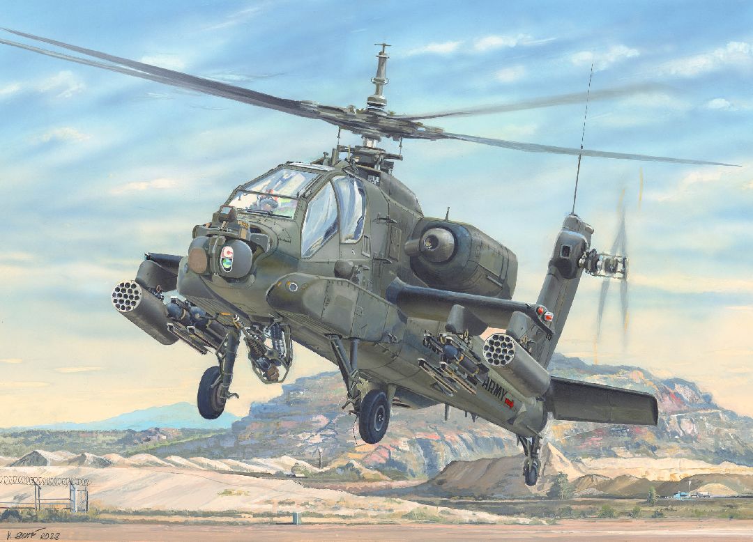 Trumpeter 1/35 AH-64A Apache Early