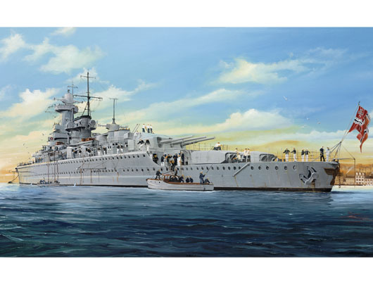 Trumpeter 1/350 German Pocket Battleship (Panzer Schiff) Admiral
