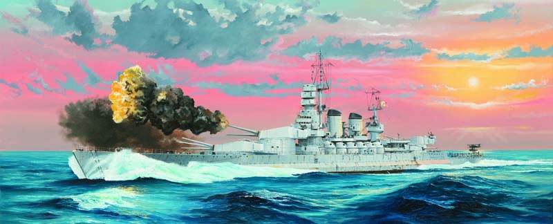 Trumpeter 1/350 Italian Navy Battleship RN Littorio 1941 - Click Image to Close